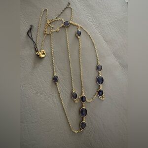Argento Vivo Purple Stone Necklace
